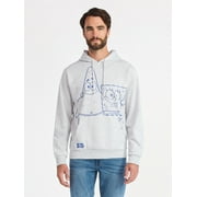 SPONGEBOB SQUAREPANTS Men's & Big Men's Graphic Fleece Hoodie with Long Sleeves, Sizes S-3XL