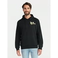 thumbnail image 1 of SpongeBob SquarePants Men's & Big Men's Graphic Fleece Hoodie with Long Sleeves, Sizes S-3XL, 1 of 5