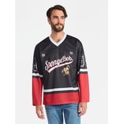 Men's & Big Men's Graphic Hockey Jersey with Long Sleeves, Sizes S-3XL