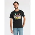 thumbnail image 1 of SpongeBob SquarePants Men's Graphic Tee with Short Sleeves, Sizes S-3XL, 1 of 5