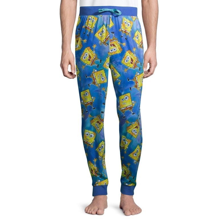 SpongeBob Men s Jogger Pajama Pants
