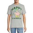 thumbnail image 1 of SpongeBob Men's St. Patrick's Graphic Print Tee, 1 of 5