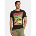 thumbnail image 1 of SpongeBob SquarePants Men's and Big Men's Graphic Tee with Short Sleeves, Sizes S-3XL, 1 of 5