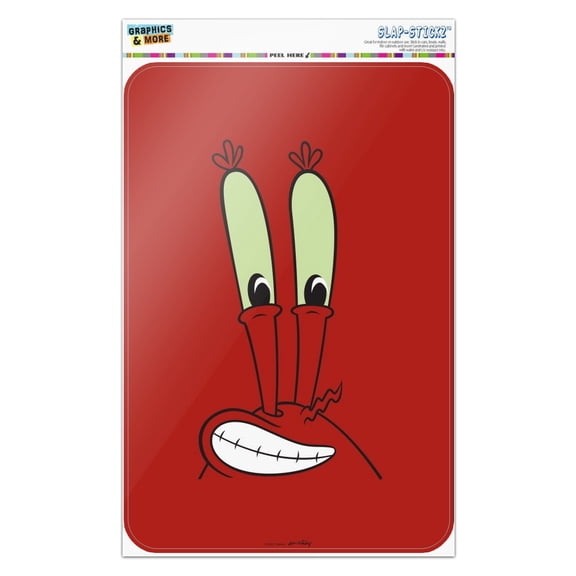 SpongeBob Mr. Krabs Face Home Business Office Sign