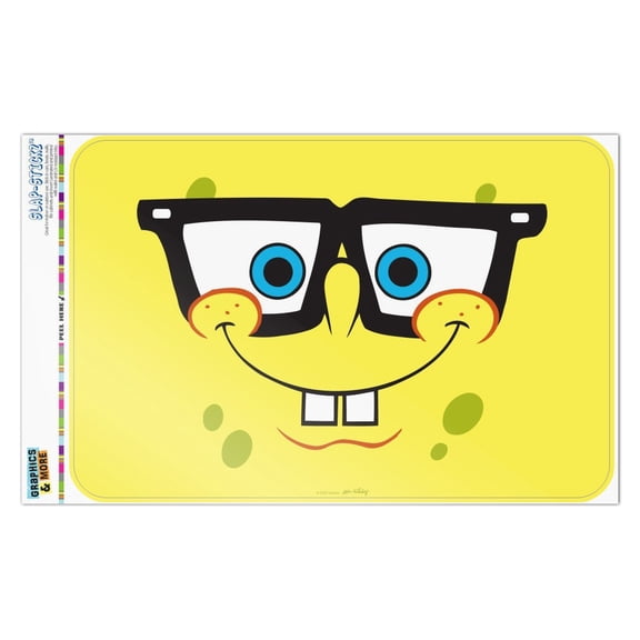 SpongeBob Nerd Face Home Business Office Sign