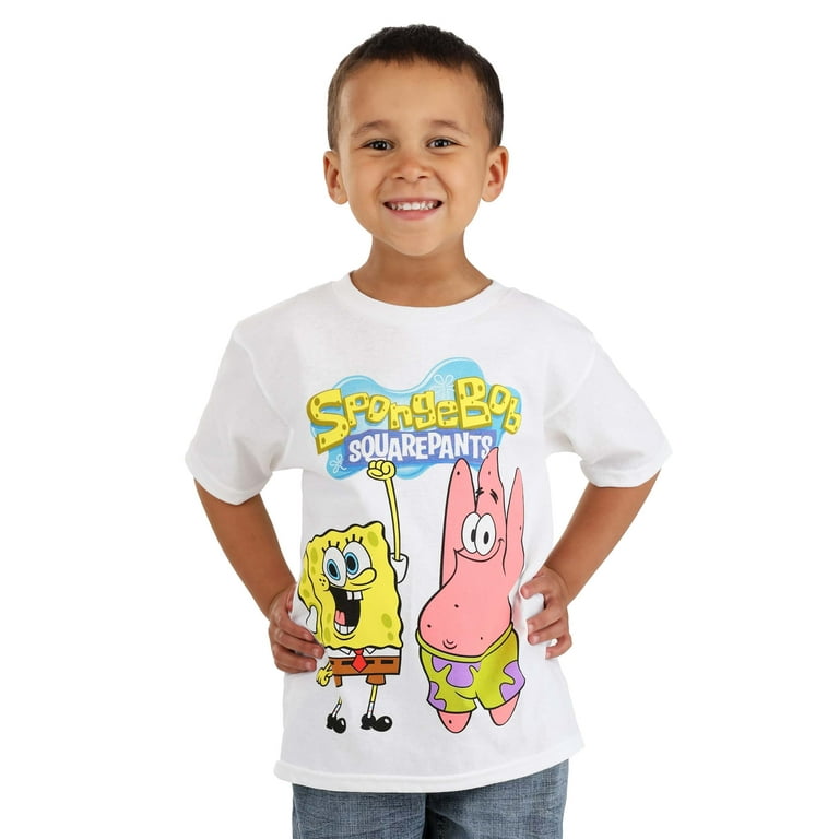 New SpongeBob SquarePants Shirt Available for Adults and Kids at