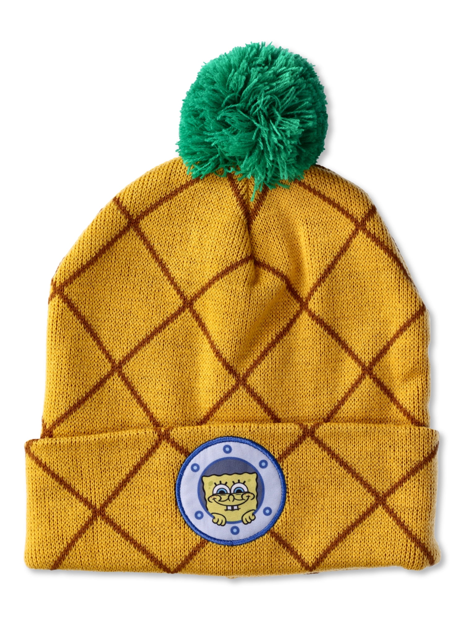 SpongeBob Pineapple Men's Yellow Beanie
