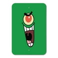 thumbnail image 1 of SpongeBob Plankon Face Home Business Office Sign, 1 of 1