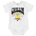 thumbnail image 1 of SpongeBob Retro Cartoon Chillin Romper Boys or Girls Infant Baby Brisco Brands 24M, 1 of 6