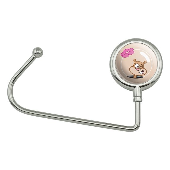 SpongeBob Sandy Wink Face Purse Bag Hanger Holder Hook