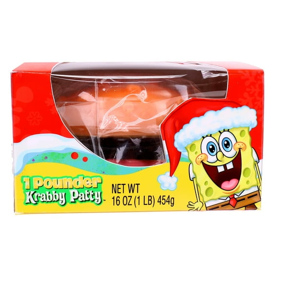 SpongeBob SquarePants 1 Pounder Giant Krabby Patty Gummy Candy