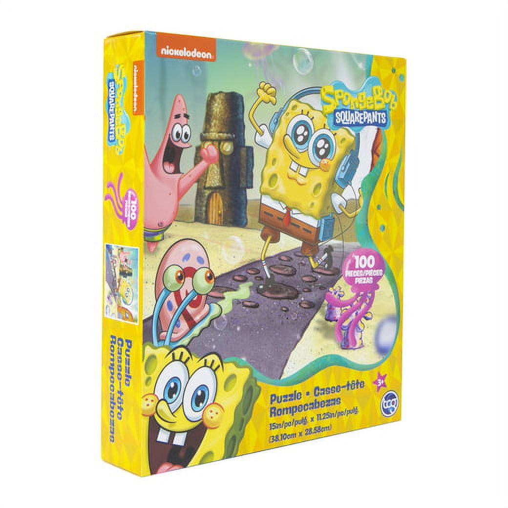 SpongeBob SquarePants 100 Piece Jigsaw Puzzle Nickelodeon
