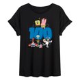 thumbnail image 1 of SpongeBob SquarePants - 100 Spongebob - Women's Oversized T-Shirt, 1 of 6
