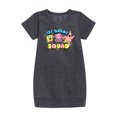 thumbnail image 1 of SpongeBob SquarePants - 1st Grade Squad - Toddler & Youth Girls Fleece Dress, 1 of 5