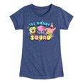 thumbnail image 1 of SpongeBob SquarePants - 1st Grade Squad - Toddler & Youth Girls Short Sleeve Graphic T-Shirt, 1 of 6