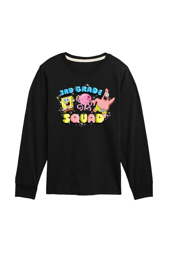 - 3rd Grade Squad - Toddler & Youth Long Sleeve Graphic T-Shirt