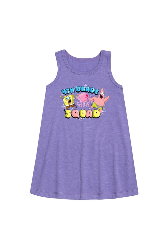 - 4th Grade Squad - Toddler & Youth Girls A-line Dress
