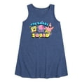 thumbnail image 1 of SpongeBob SquarePants - 4th Grade Squad - Toddler & Youth Girls A-line Dress, 1 of 6
