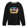 thumbnail image 1 of SpongeBob SquarePants - 4th Grade Squad - Toddler & Youth Long Sleeve Graphic T-Shirt, 1 of 6