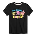 thumbnail image 1 of SpongeBob SquarePants - 4th Grade Squad - Toddler & Youth Short Sleeve Graphic T-Shirt, 1 of 6