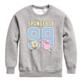 thumbnail image 1 of SpongeBob SquarePants - 99 Jersey - Youth Boys Crew Fleece Sweatshirt, 1 of 5