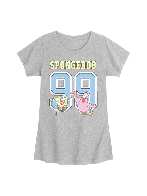 - 99 Jersey Girls' Fitted Short Sleeve Graphic T-Shirt