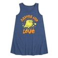 thumbnail image 1 of SpongeBob SquarePants - Absorb The Love - Toddler & Youth Girls A-line Dress, 1 of 6