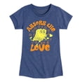 thumbnail image 1 of SpongeBob SquarePants - Absorb The Love - Toddler & Youth Girls Short Sleeve Graphic T-Shirt, 1 of 6