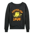 thumbnail image 1 of SpongeBob SquarePants - Absorb The Love - Women's Lightweight French Terry Long Sleeve Shirt, 1 of 6