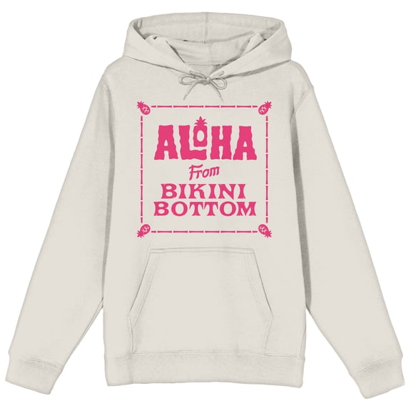 SpongeBob SquarePants Aloha From Bikini Bottom Adult Sand Graphic Hoodie-3XL