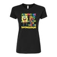 thumbnail image 1 of SpongeBob SquarePants - Always Be Yourself Spongebob - Juniors Fitted Graphic T-Shirt, 1 of 6