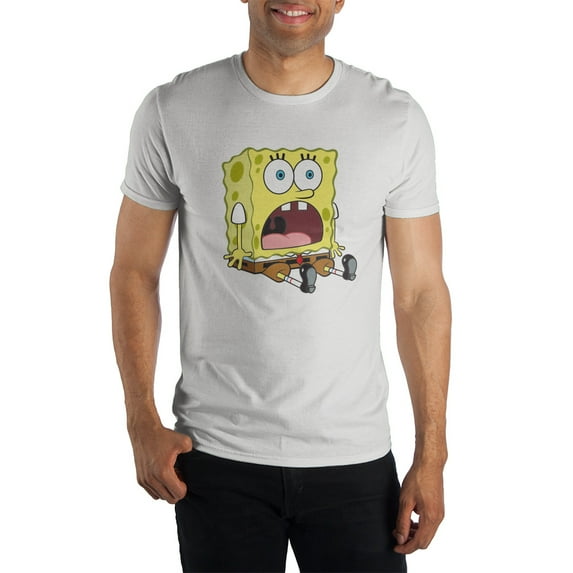 SpongeBob SquarePants 'Amazed' Short-Sleeve T-Shirt-Medium