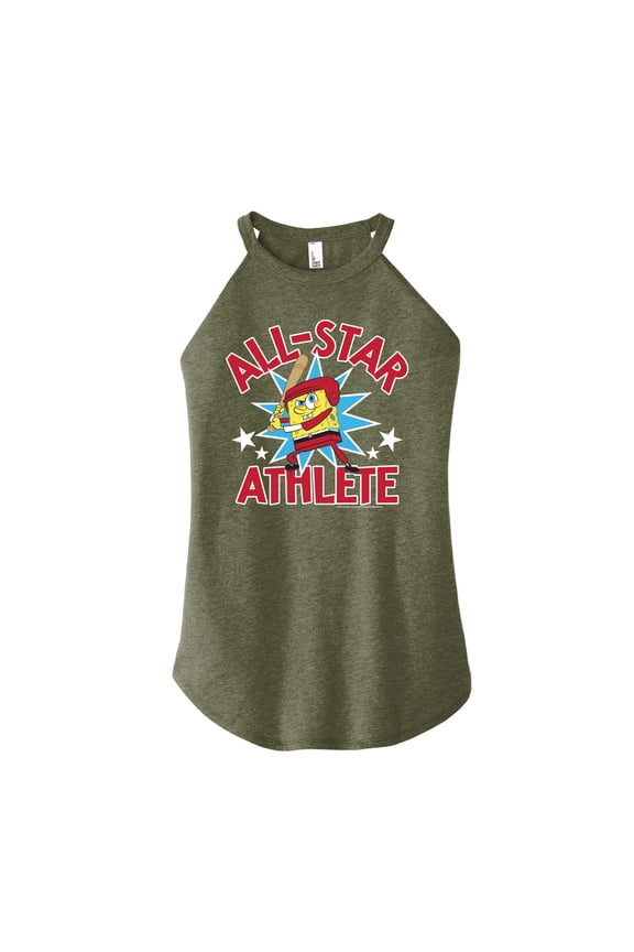- American All Star - Juniors High Neck Tank Top