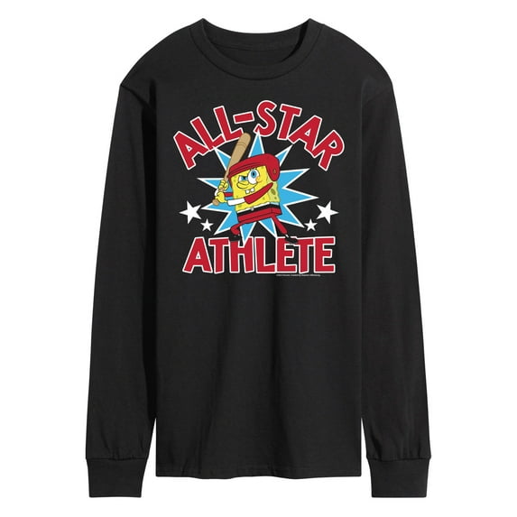 SpongeBob SquarePants - American All Star - Men's Long Sleeve T-Shirt