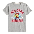 thumbnail image 1 of SpongeBob SquarePants - American All Star - Toddler And Youth Short Sleeve Graphic T-Shirt, 1 of 6