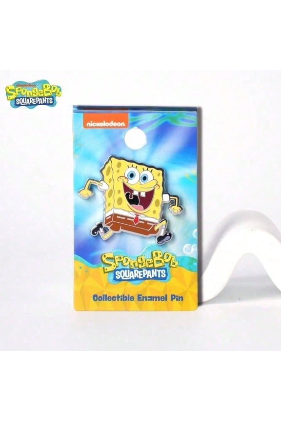 SpongeBob SquarePants Badge Enamel Pin, 1 Count