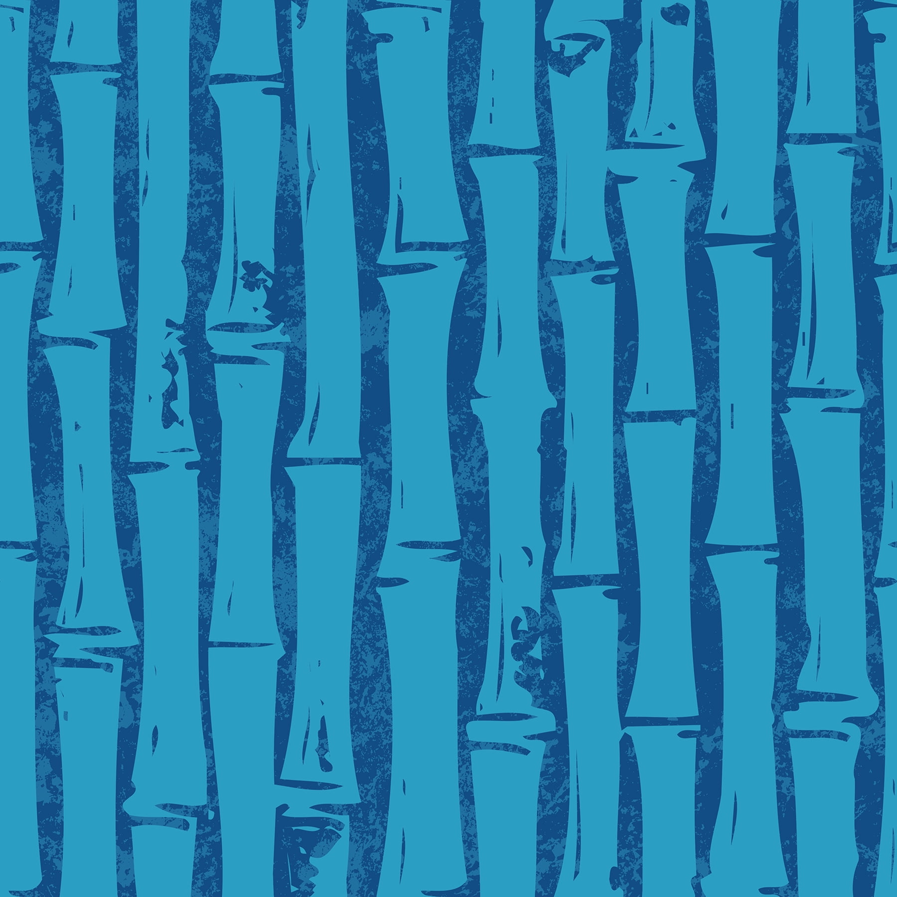 SpongeBob SquarePants Bamboo Blue Peel and Stick Wallpaper