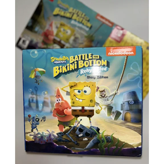 SpongeBob SquarePants: Battle for Bikini Bottom - Rehydrated Shiny Edition - Nintendo Switch