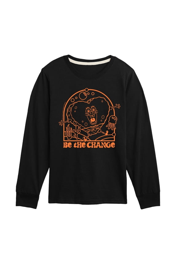 - Be The Change - Toddler & Youth Long Sleeve Graphic T-Shirt