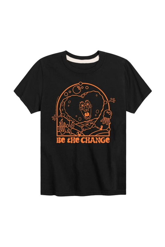 - Be The Change - Toddler & Youth Short Sleeve Graphic T-Shirt