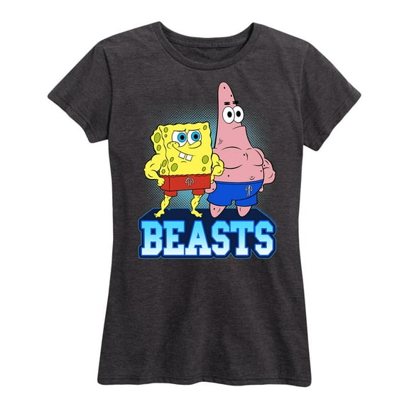 SpongeBob SquarePants - Beasts - Women's Short Sleeve Graphic T-Shirt