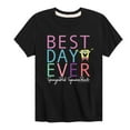 thumbnail image 1 of SpongeBob SquarePants - Best Day Ever - Toddler And Youth Short Sleeve Graphic T-Shirt, 1 of 5