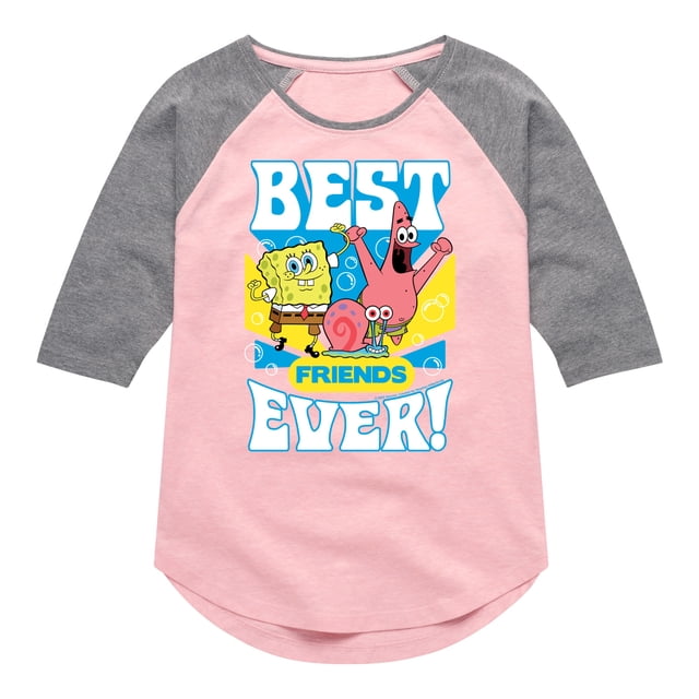 Felpa Con Cappuccio Nickelodeon Per Bambini – Spongebob Best Buds - 2