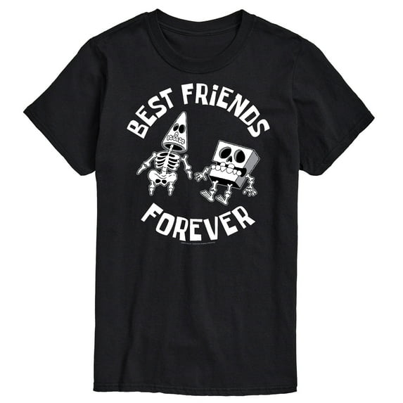 SpongeBob SquarePants - Best Friends Forever Patrick and Spongebob - Men's Short Sleeve Graphic T-Shirt