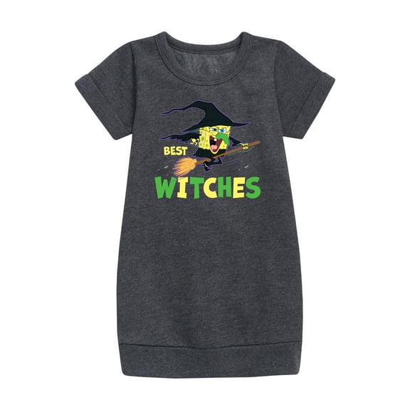 SpongeBob SquarePants - Best Witches - Girls Ss Fleece Dress