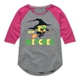 thumbnail image 1 of SpongeBob SquarePants - Best Witches - Toddler And Youth Girls Raglan Graphic T-Shirt, 1 of 6