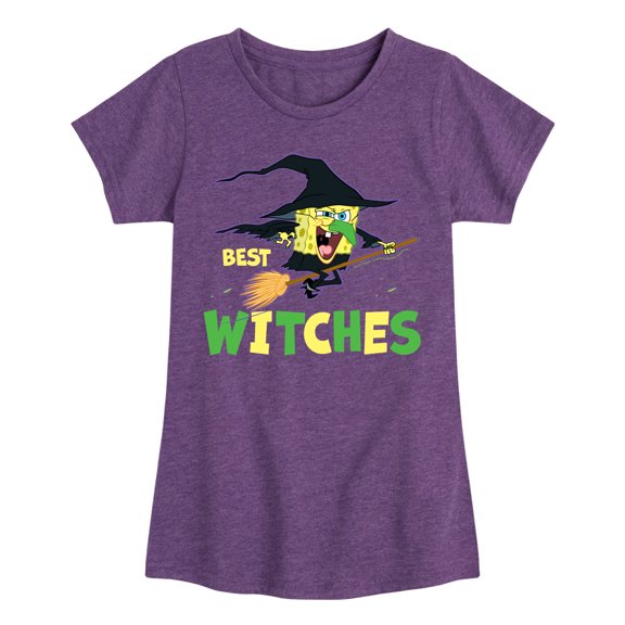 SpongeBob SquarePants - Best Witches - Toddler And Youth Girls Short Sleeve Graphic T-Shirt
