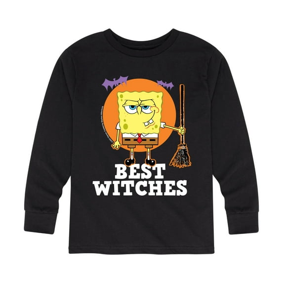 SpongeBob SquarePants - Best Witches - Toddler And Youth Long Sleeve Graphic T-Shirt