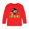 thumbnail image 1 of SpongeBob SquarePants - Best Witches - Toddler And Youth Long Sleeve Graphic T-Shirt, 1 of 6