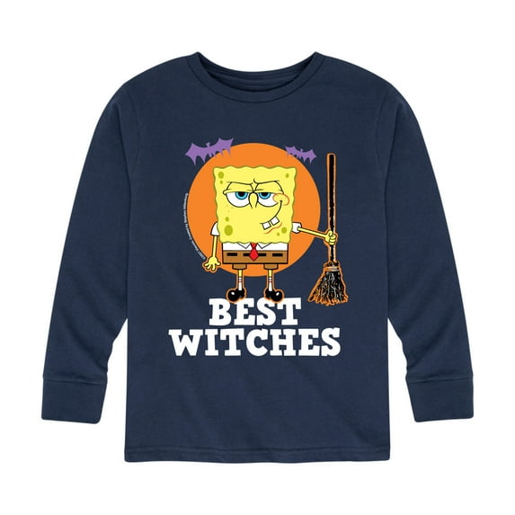 SpongeBob SquarePants - Best Witches - Toddler And Youth Long Sleeve Graphic T-Shirt